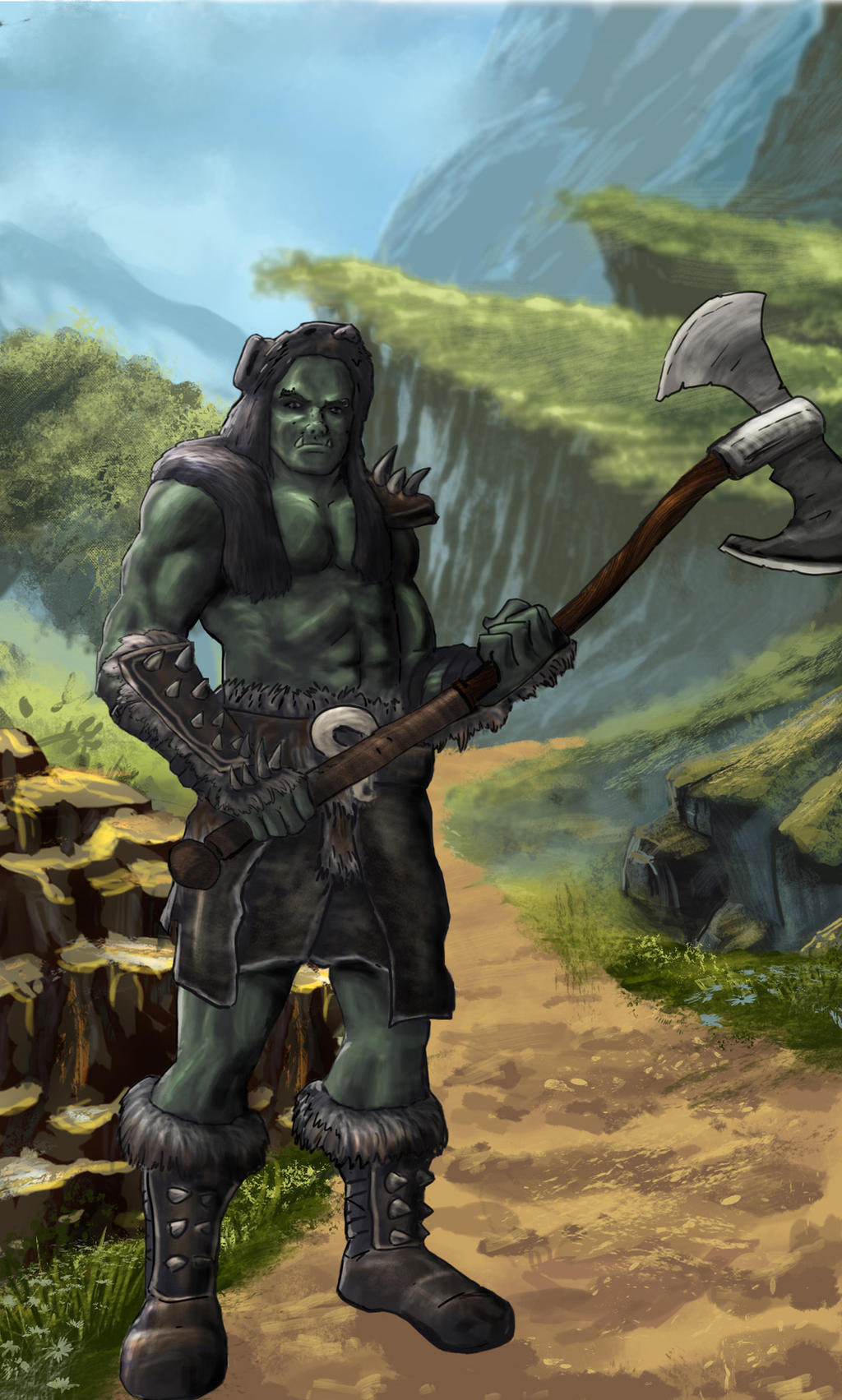 Warchief Orc Warchief by afacanx on DeviantArt