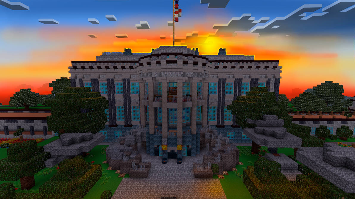 HOW TO BUILD THE WHITE HOUSE IN MINECRAFT by RealmCraft on DeviantArt