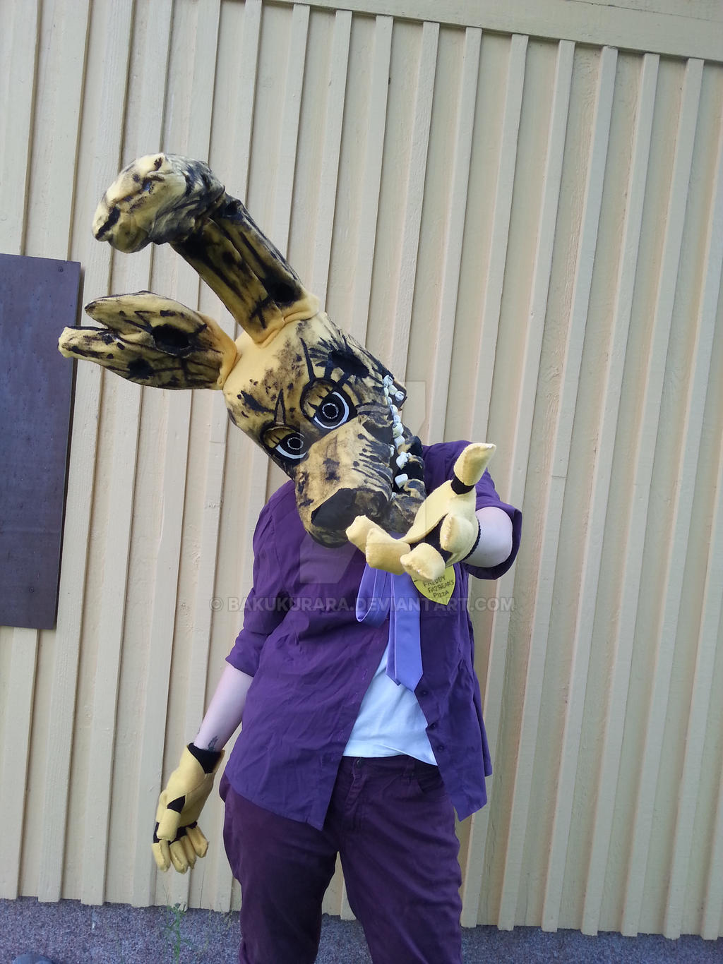 Springtrap cosplay, ready! by BakuKuraRa on DeviantArt