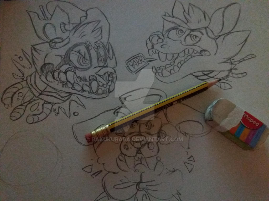 FNaF keychans by BakuKuraRa on DeviantArt