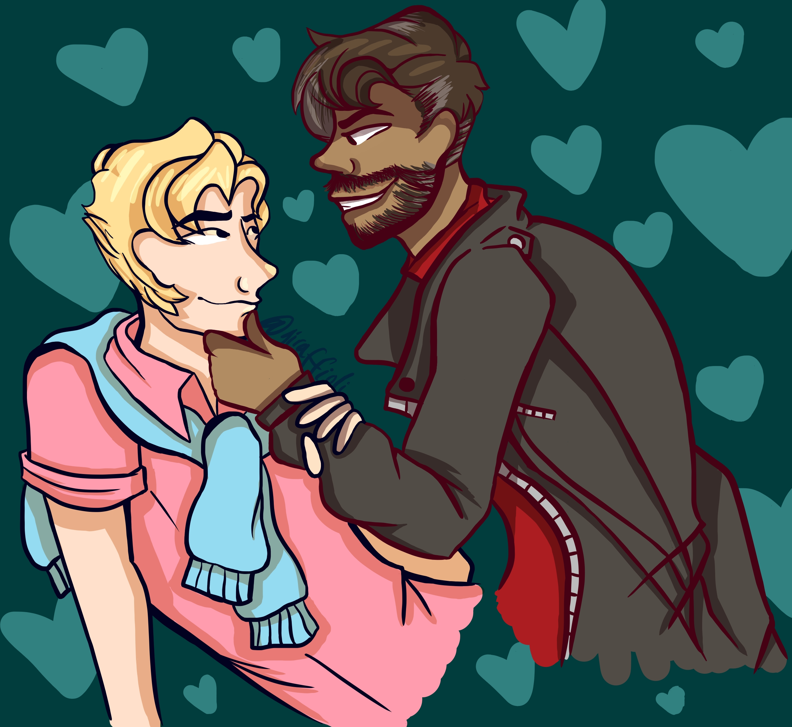 Dream Daddy Robert X Joseph By Giraffioli On Deviantart