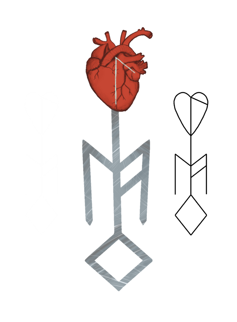 Poly love Bind rune/Sigil by Mo-Mo-the-Clown on DeviantArt