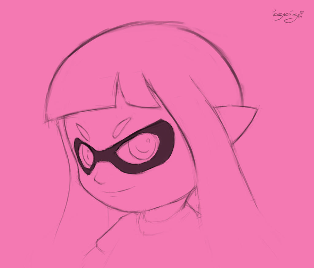 Inkling (sketch) by icefairy64 on DeviantArt