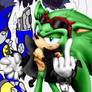 Scourge the evil Hedgehog