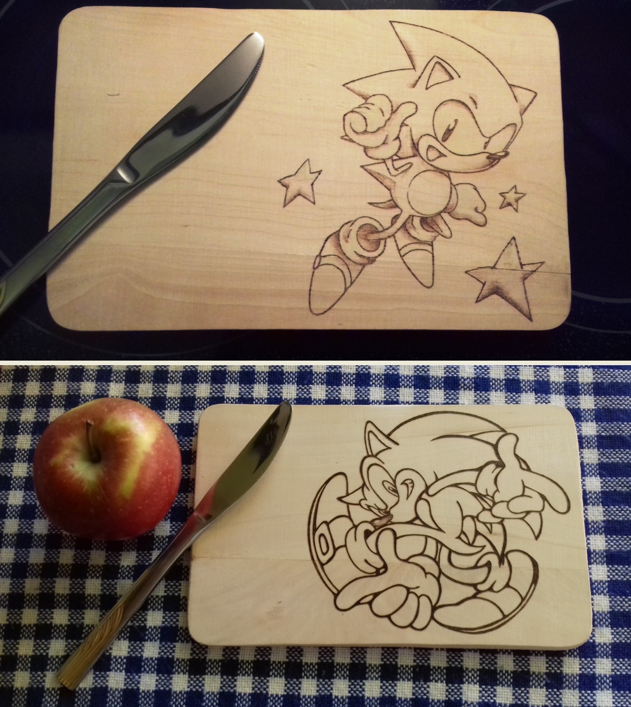 Sonic Fruehstuecksbrettchen