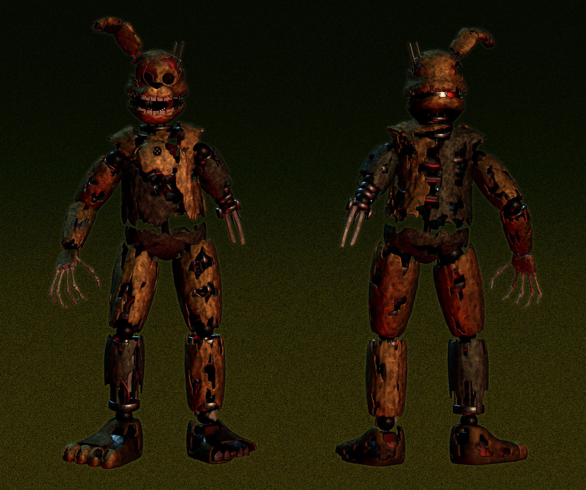Rusttrap Spring Trap Scraptrap Redesign -Showcase- by JollyD0t on DeviantArt