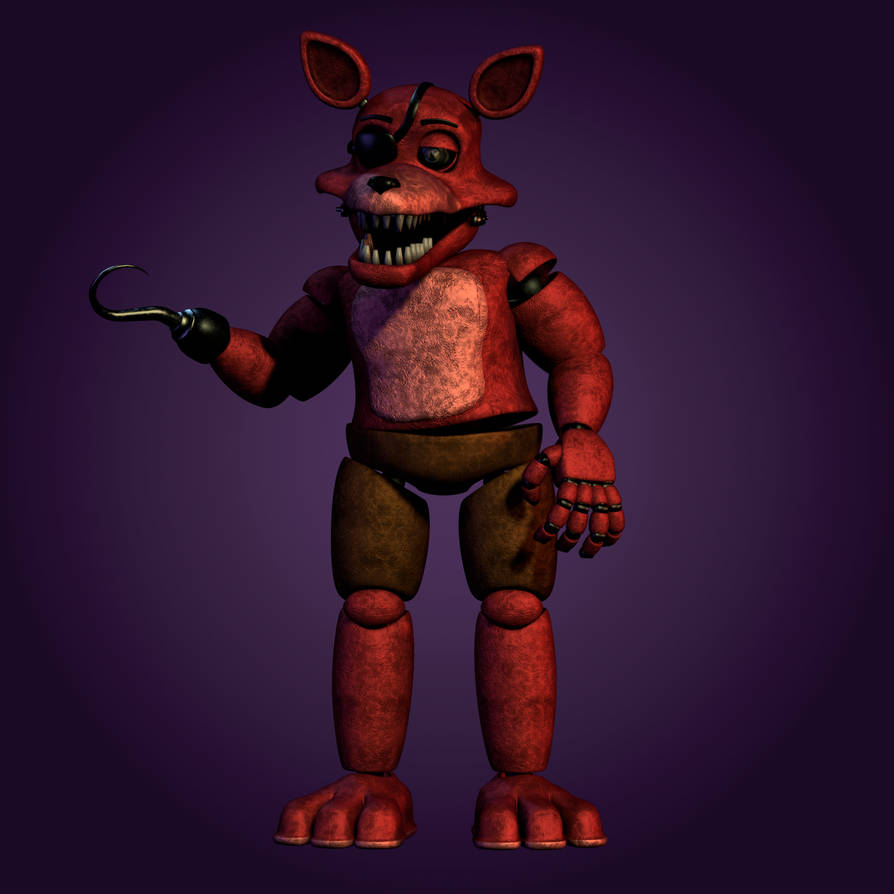 Splints Foxy Springlocked Foxy (Blender) by JollyD0t on DeviantArt