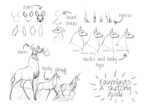 Fawnlings: A sketchy guide
