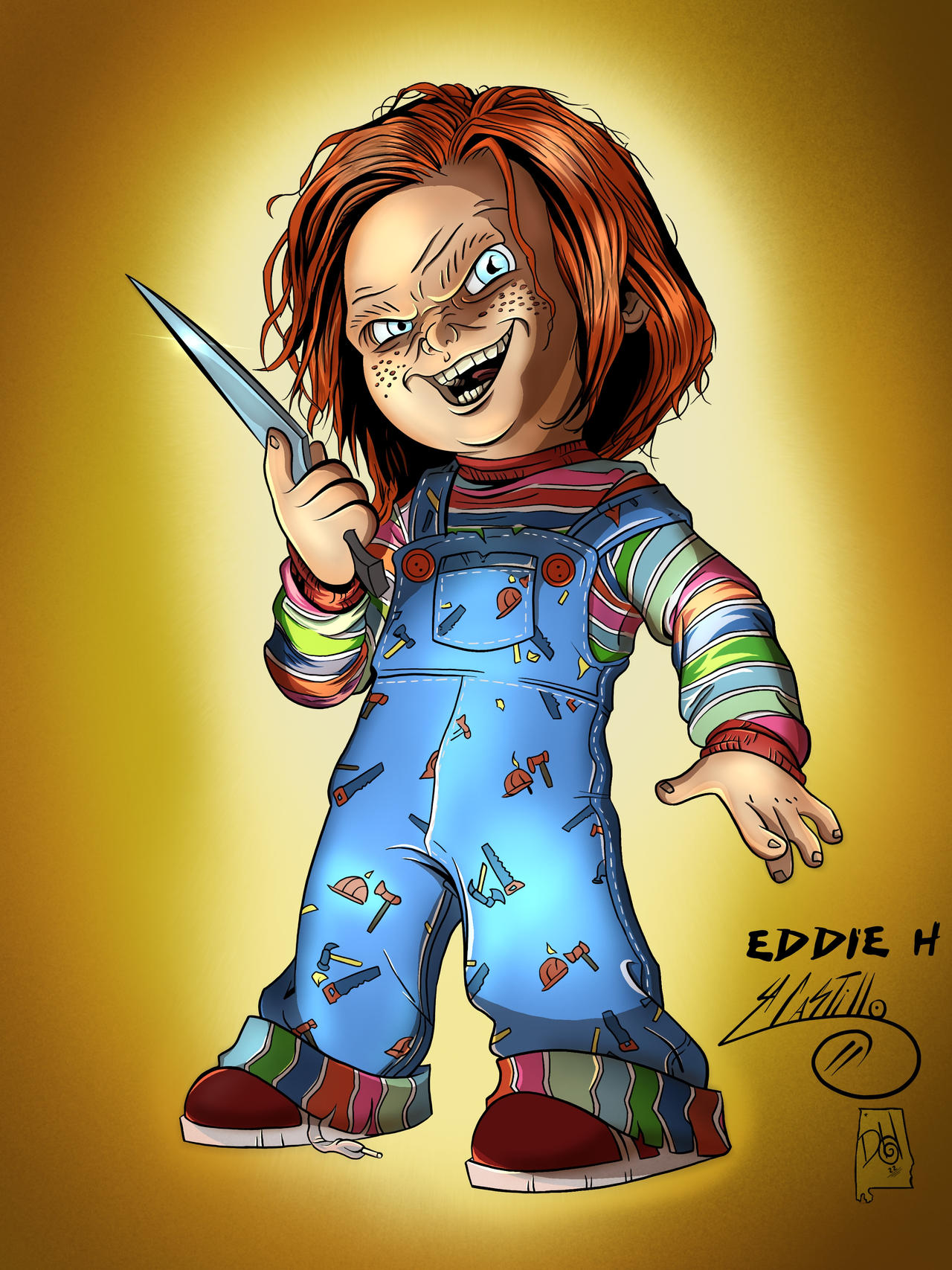 Chucky Child's Play Ink by Digital-INKZ on DeviantArt