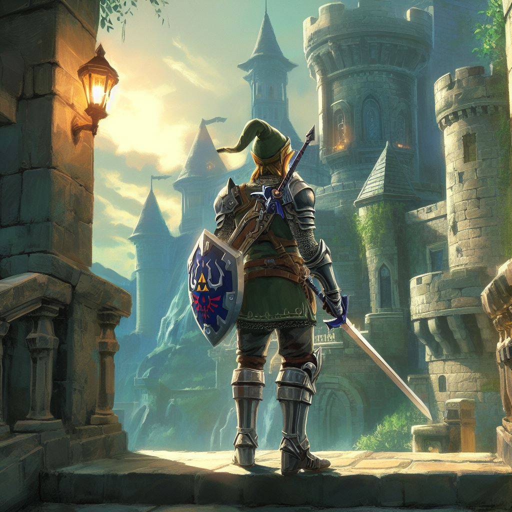 Link from Zelda Wallpaper by Sennexx on DeviantArt