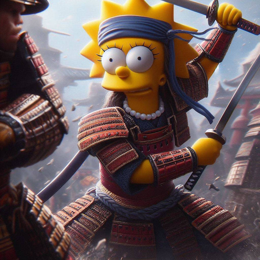 Lisa Samurai by betoz666 on DeviantArt