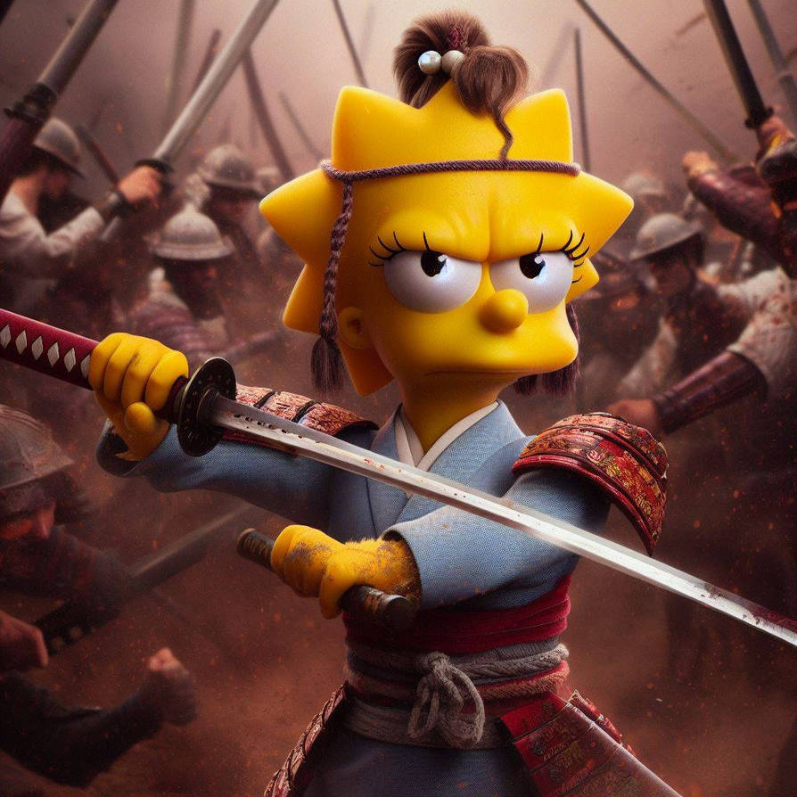 Lisa Samurai by betoz666 on DeviantArt