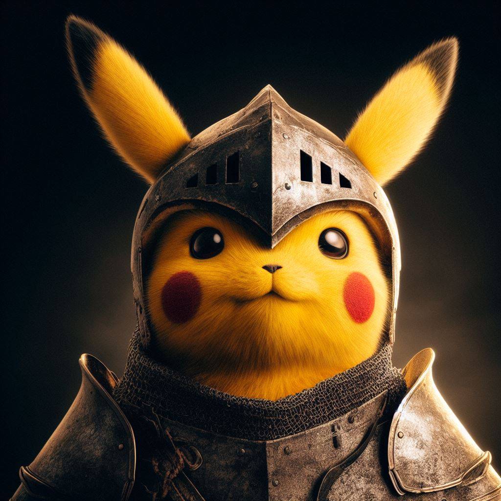 Pikachu Plot Armor Pikachu medieval armor by betoz666 on DeviantArt