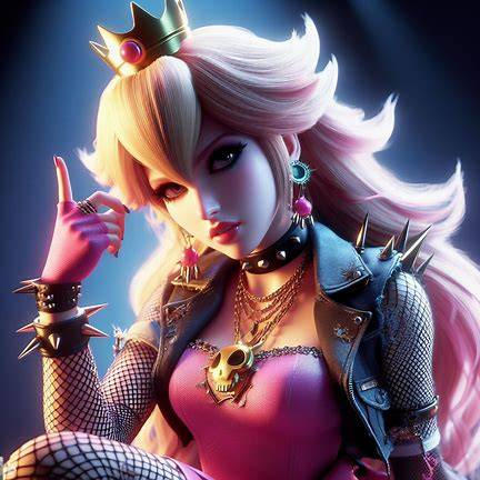 Peach Rust 5 Princess Peach rockstar 5 by betoz666 on DeviantArt