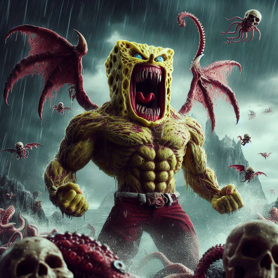SpongeBob Demon 2 by betoz666 on DeviantArt