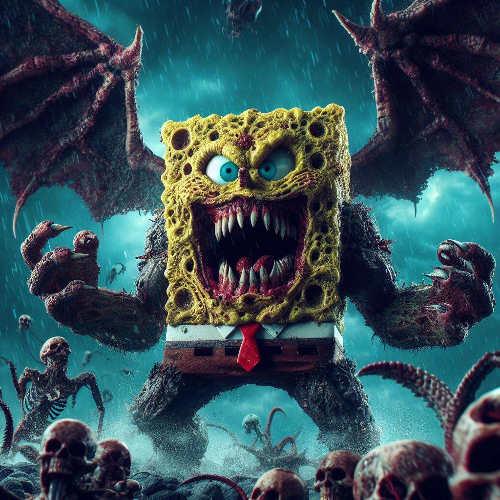 SpongeBob Demon 3 by betoz666 on DeviantArt