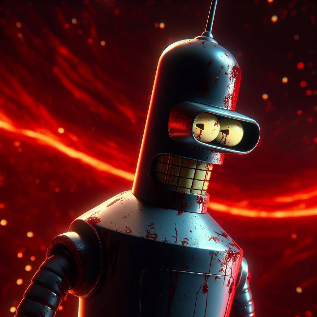 Deviantart Bender Bloody Bender by betoz666 on DeviantArt