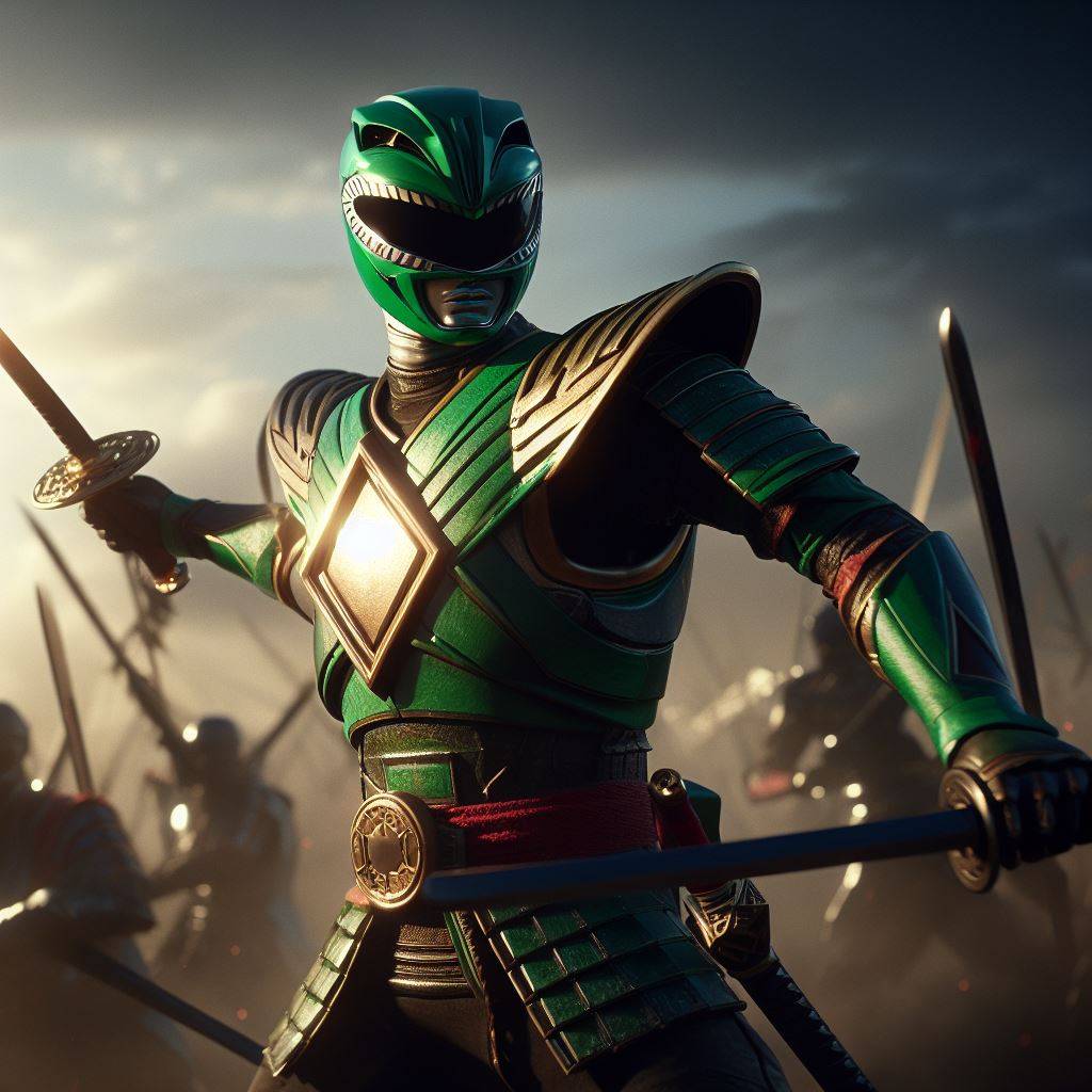 Samurai Green Key Ranger Green Ranger Samurai 3 by betoz666 on DeviantArt