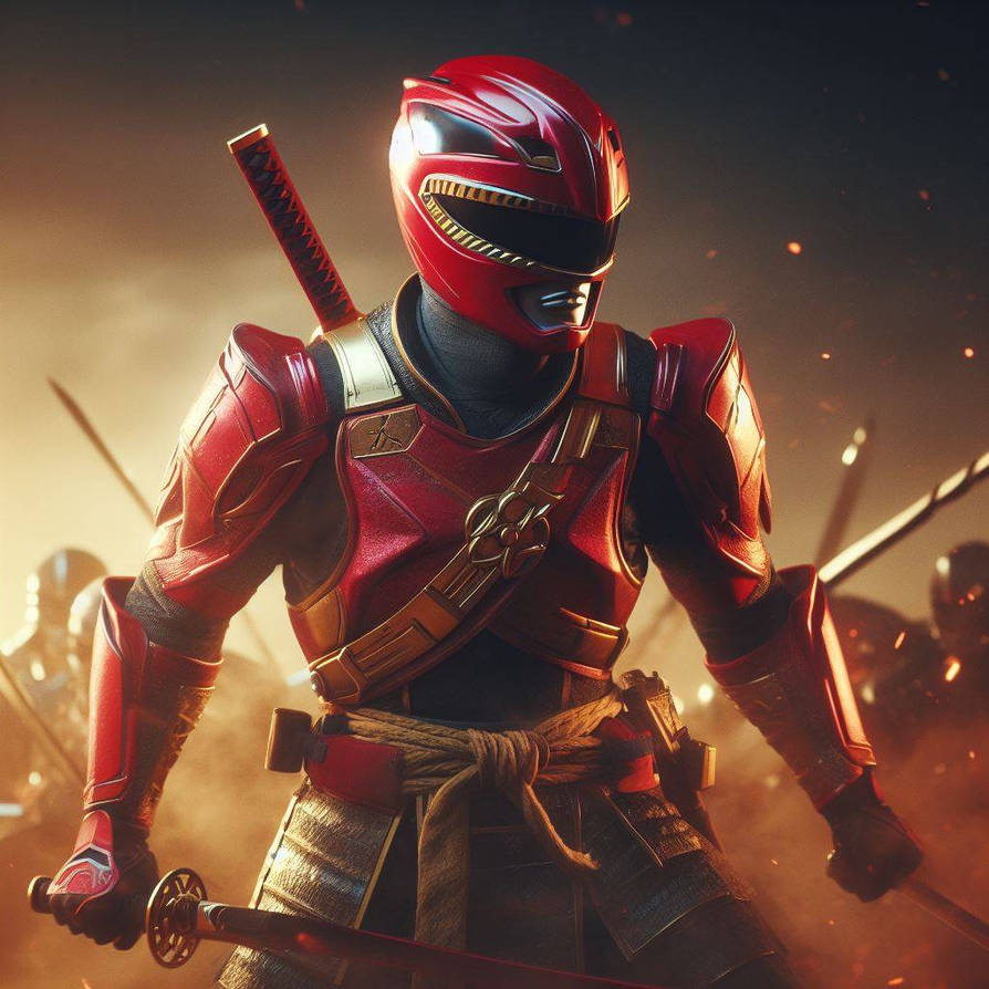 Red Ranger Samurai 3 by betoz666 on DeviantArt