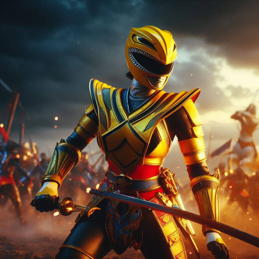 Japanese Yellow Ranger Yellow Ranger Samurai 2 by betoz666 on DeviantArt