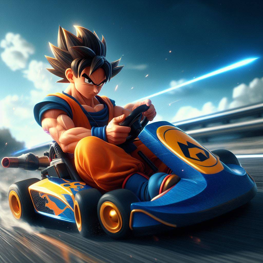 Goku kart by betoz666 on DeviantArt
