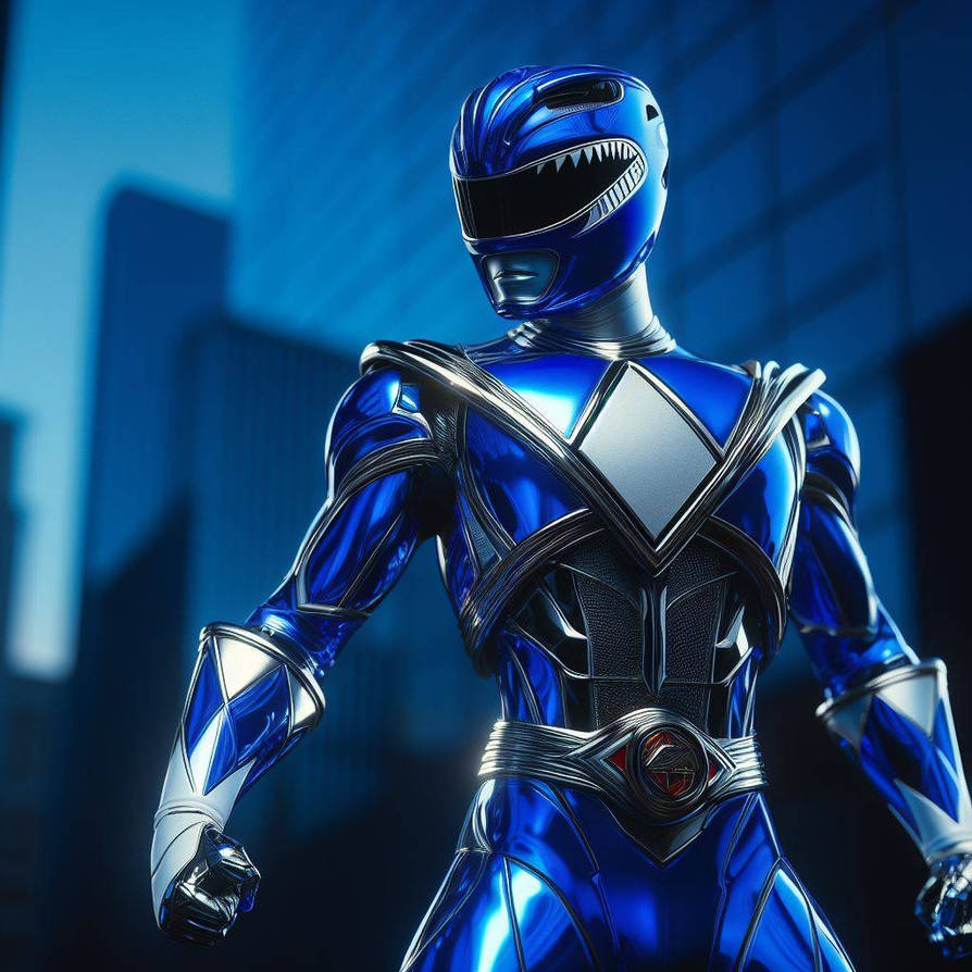 Blue Ranger Shine by betoz666 on DeviantArt