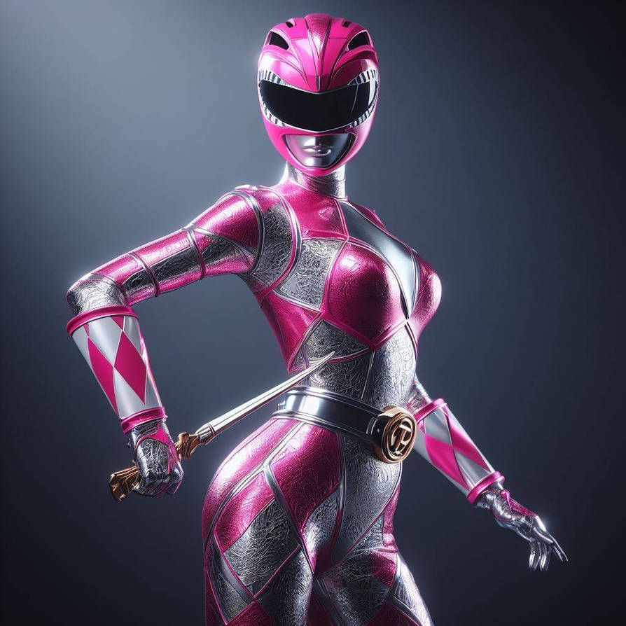 Pink Shark Ranger Pink Ranger Shine 5 by betoz666 on DeviantArt