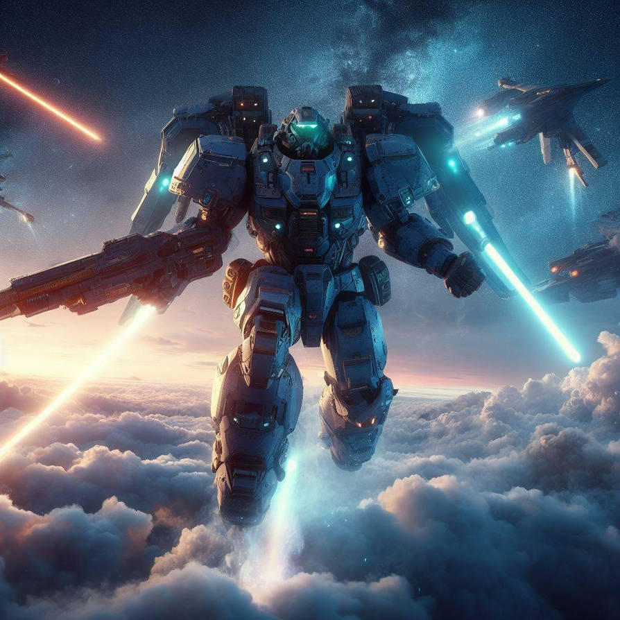 Mecha Flying Mecha Flight by betoz666 on DeviantArt