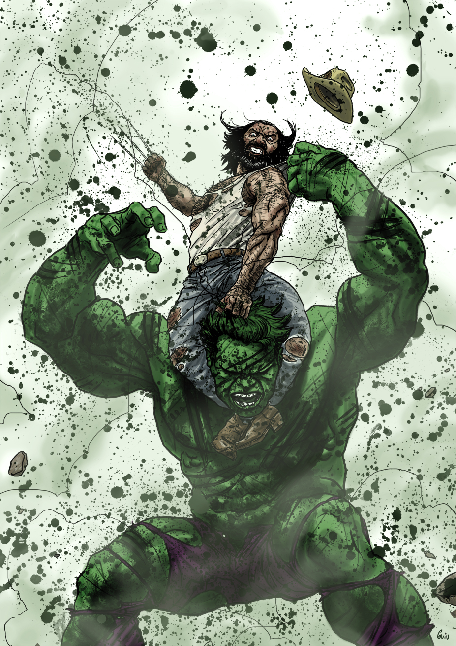 Wolverine vs Hulk