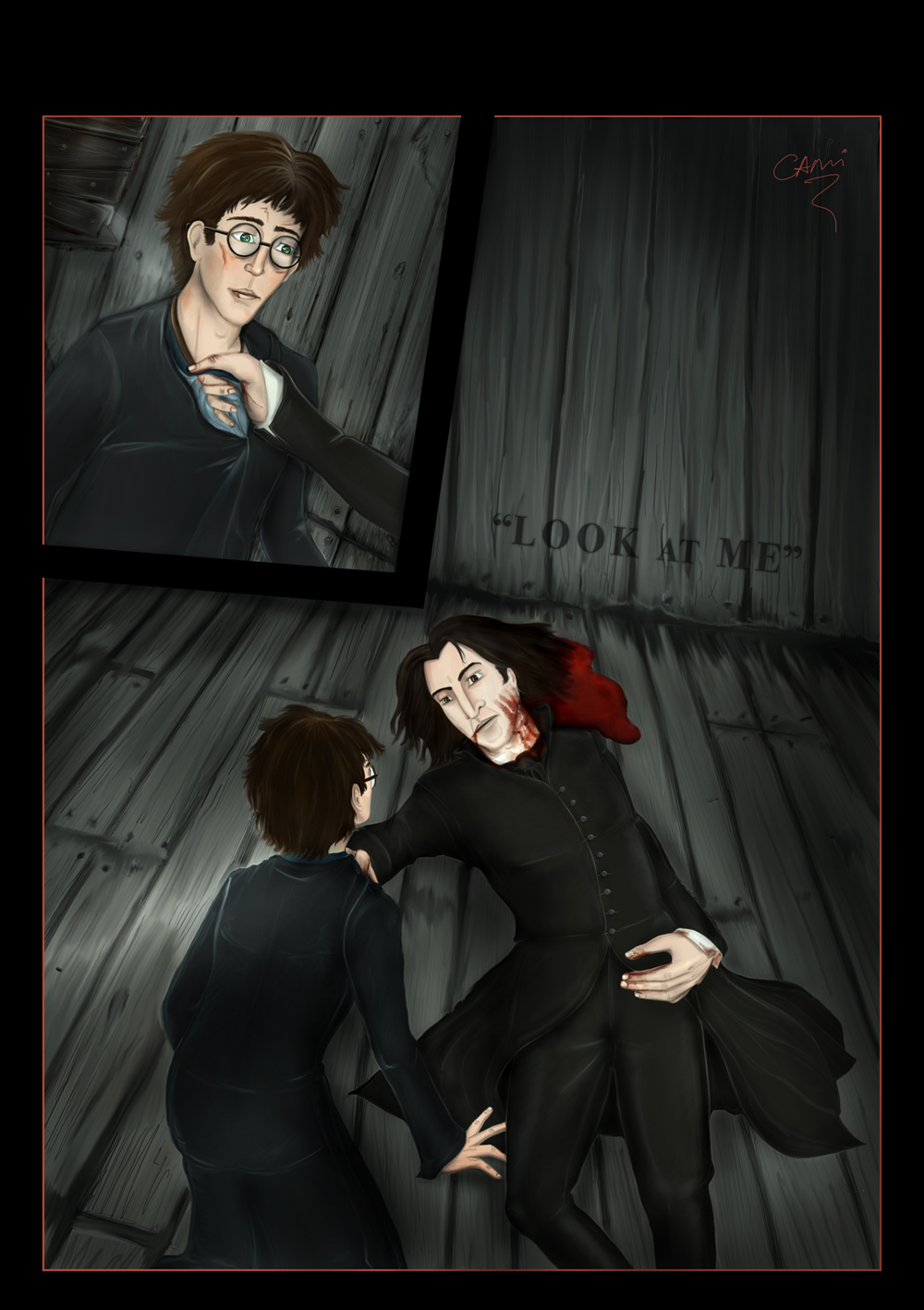 Harry Potter and Severus Snape on Quality-HP-Fanart - DeviantArt