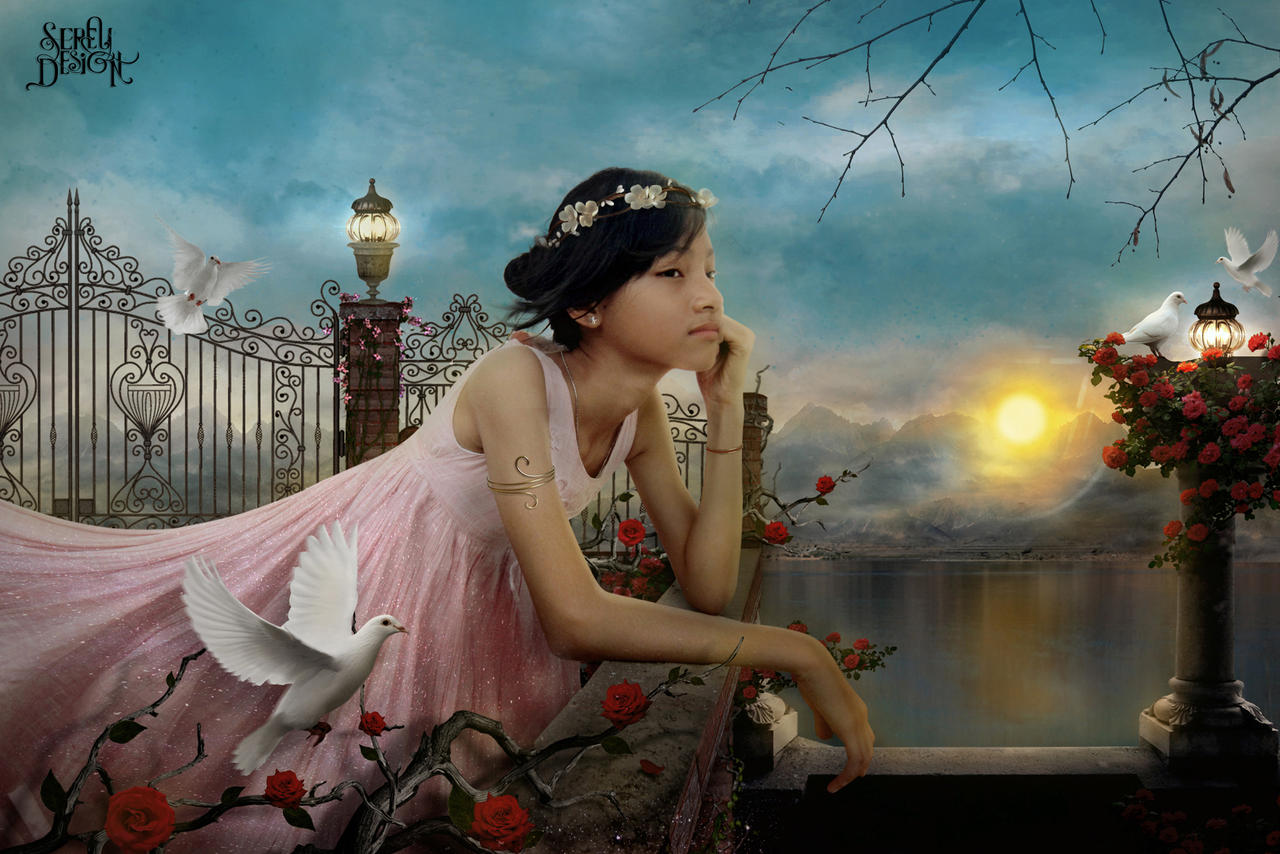 Princess Waiting Princess waiting by SotSerey on DeviantArt
