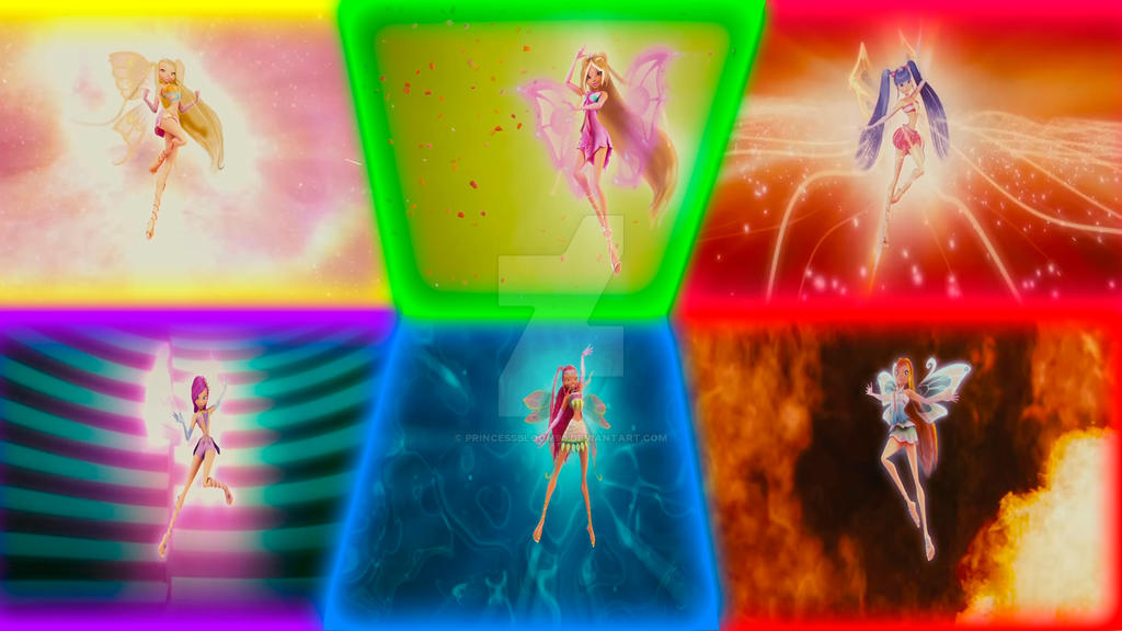 Winx Transformation Winx Club Enchantix Transformation 3D! by PrincessBloom93 on DeviantArt