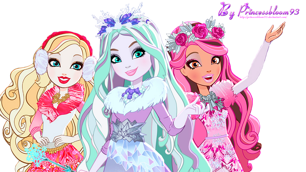 Ever After High Epic Winter Apple Brier and Cryst by