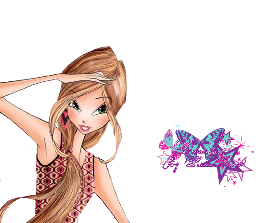 Winx Club Flora Courure - Pngs!