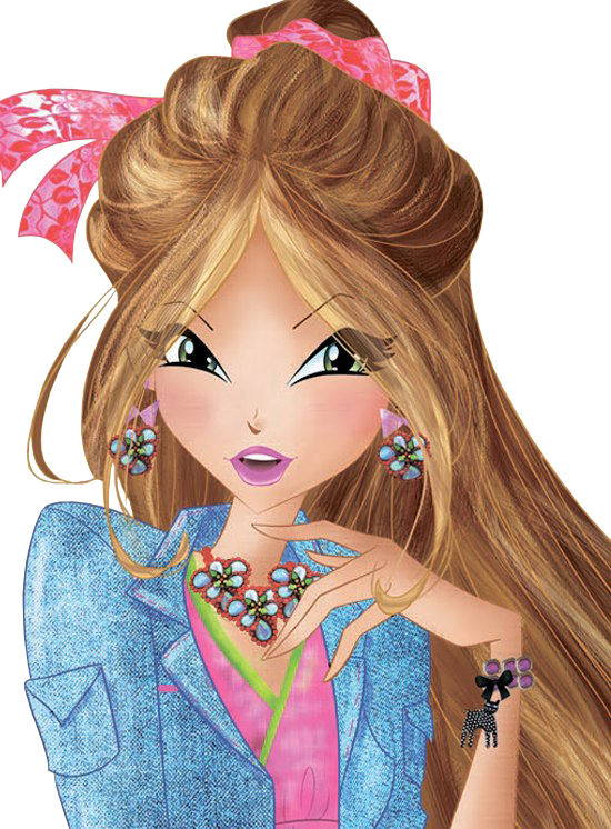 Winx Club Flora Etno Chic Couture 7 season - PNGs!