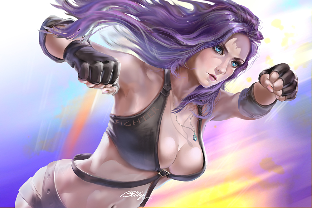 Fighter girl-1
