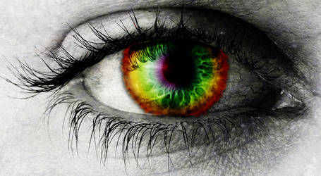 Rainbow Eye by TheThemePark