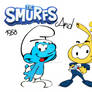 Smurfs And Snorks Fanart!