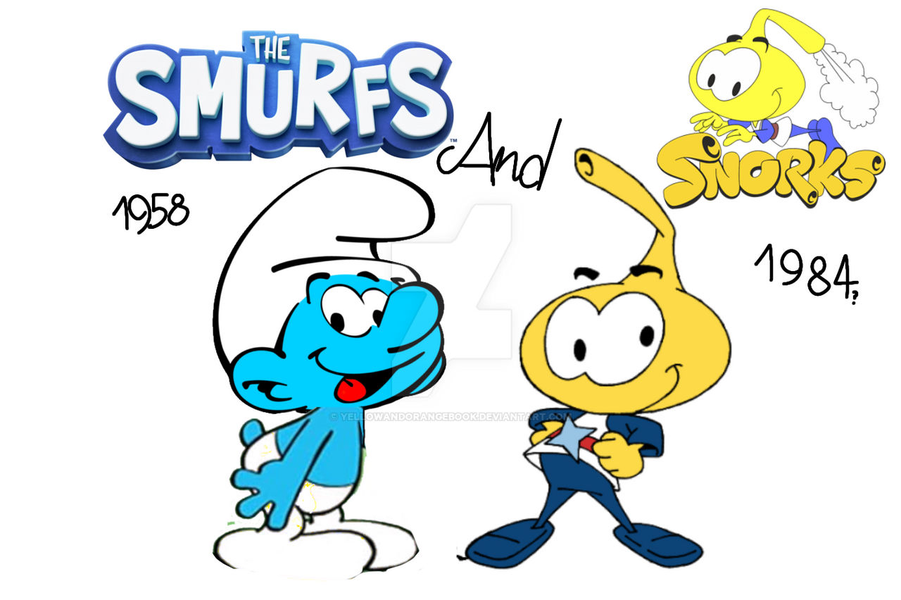 Snorks Intro Smurfs And Snorks Fanart! by YellowAndOrangeBook on DeviantArt