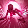 Pink in tunnel 2