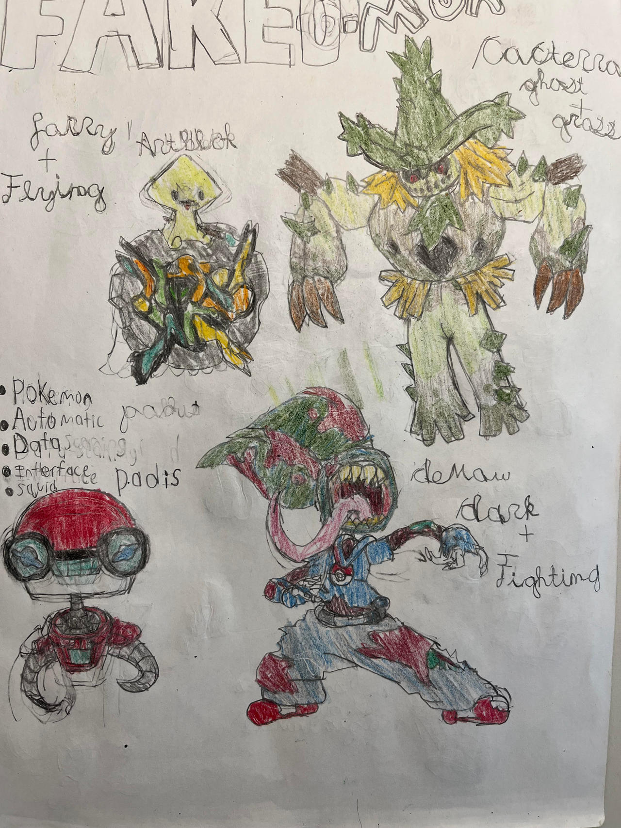-two topic tuesday- FAKEmon by Your-boy-axo-animate on DeviantArt