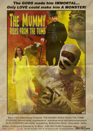 The Mummy Rises From The Tomb by DrBlyss