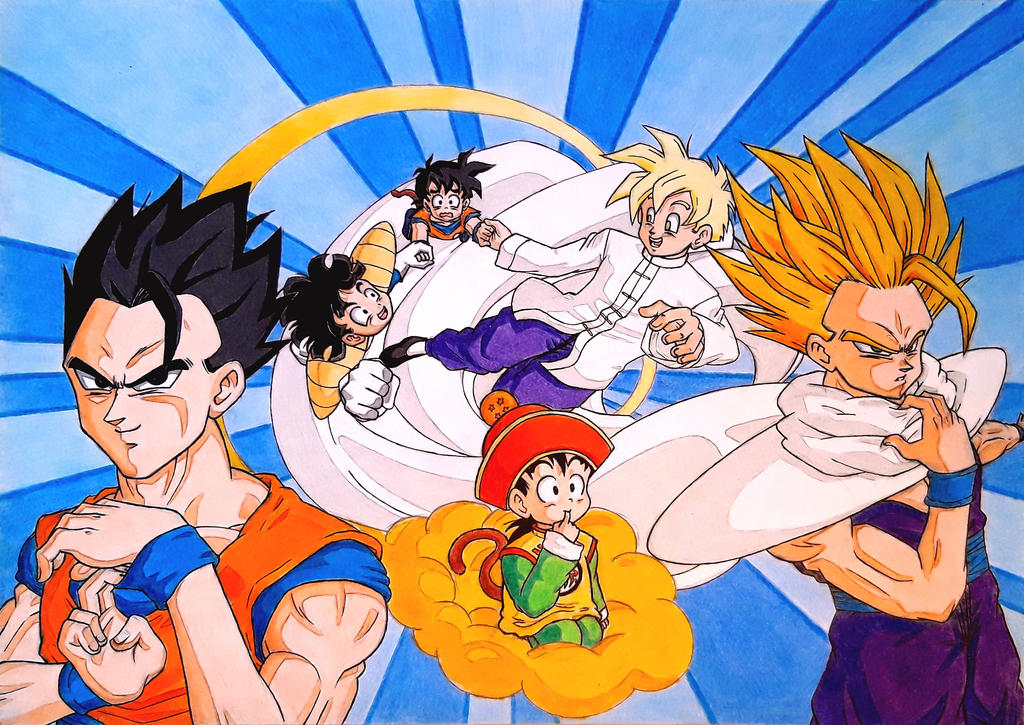 Gohan Writing Gohan story by Neji-fate on DeviantArt
