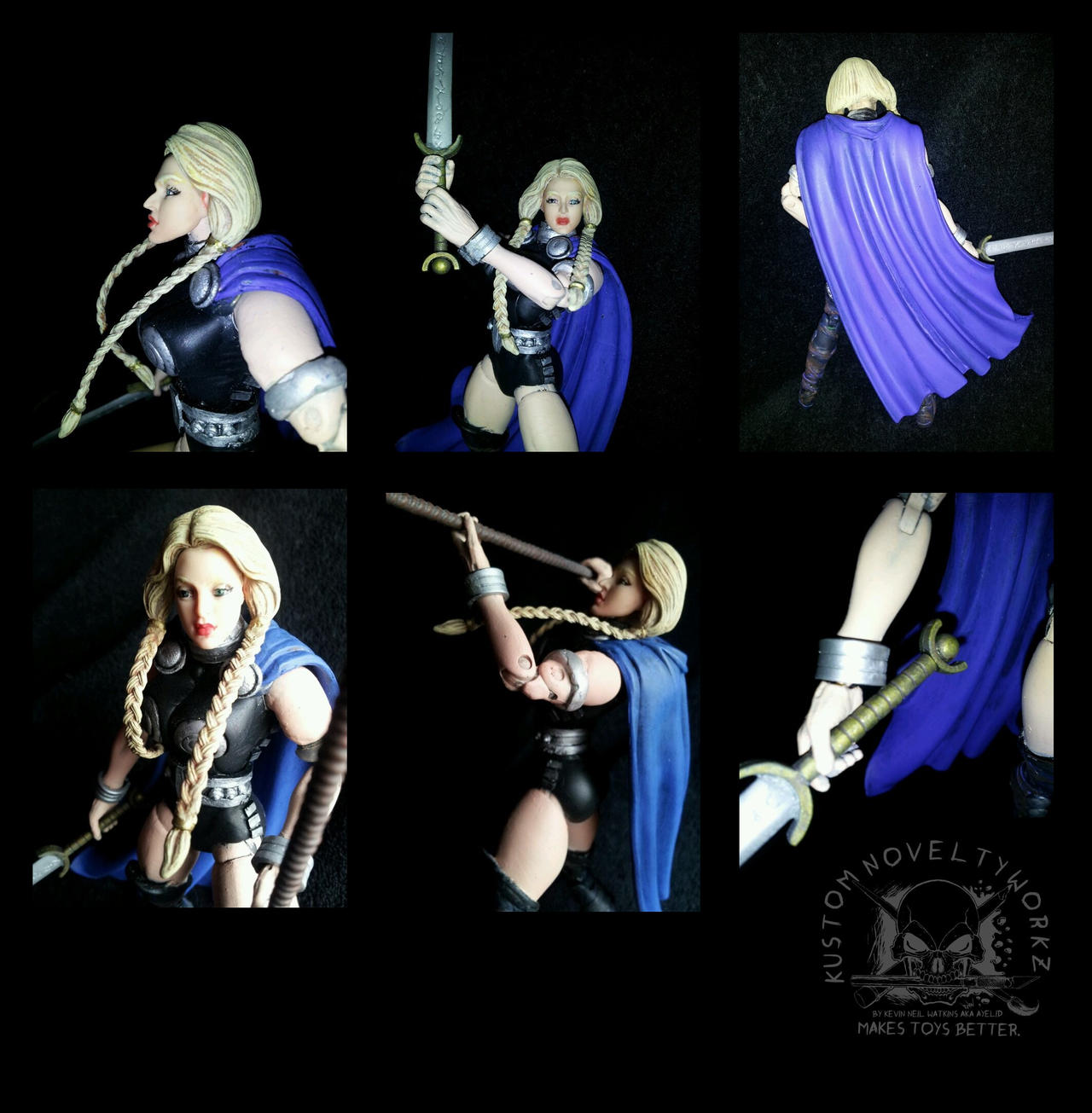 Marvel Legends Style Marvel's Valkyrie Figure by ayelid on DeviantArt