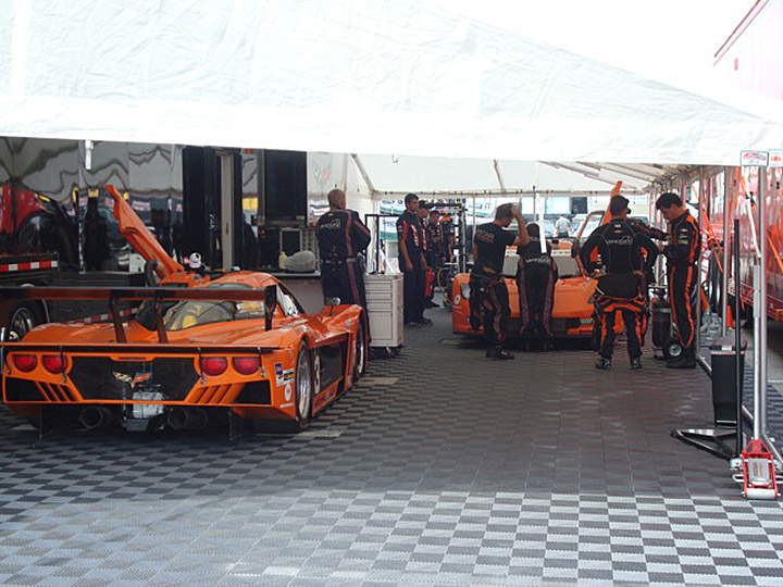 8Star Motorsports Chevy DPs in the Pit Area