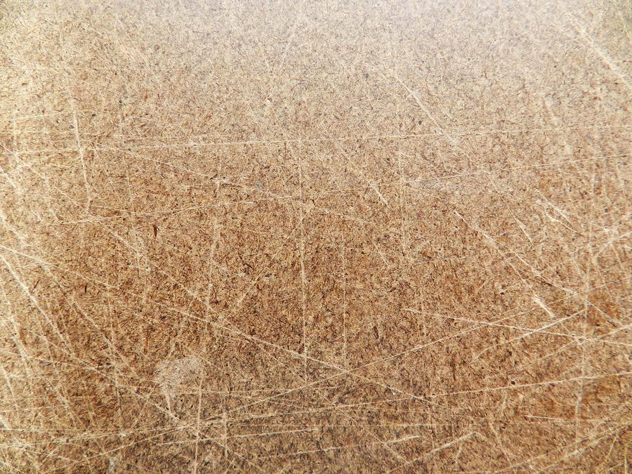 Scratched board texture