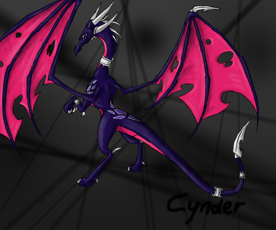 Cynder evil version