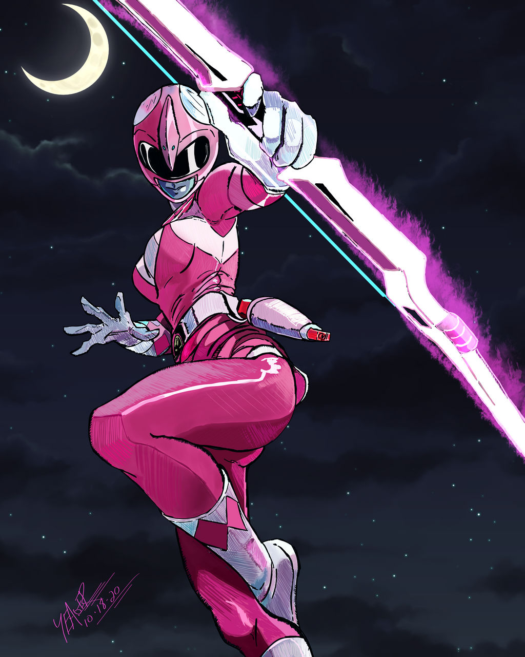 April Pink Ranger Pink Ranger by jay6553 on DeviantArt
