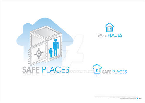 Safe Places logo design 2010