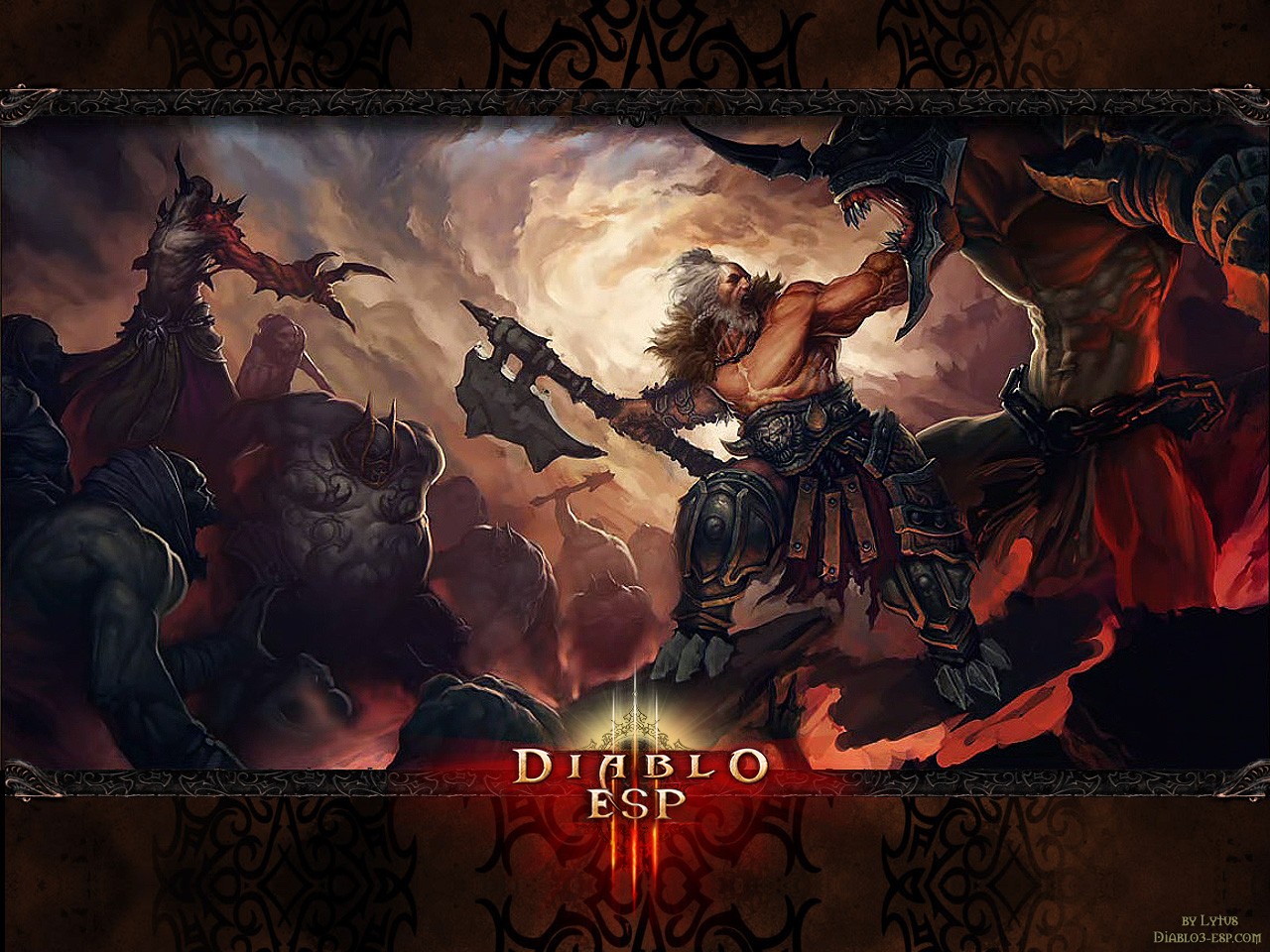 Diablo 3 - Barbarian Wallpaper